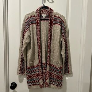 Lucky Brand Tribal Cardigan